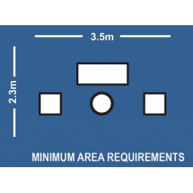 Комплект деревянной мебели Woodland натуральный / бежевый