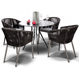 Обеденный комплект из металла Rodietta