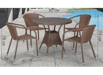 Обеденный комплект T197AT Y137C-W56