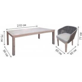 Обеденный комплект TAG/RADS-133A-129x6