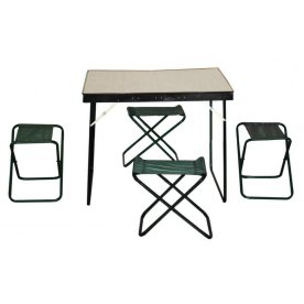 Обеденный комплет из металла Пикник