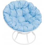 белый / голубой