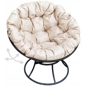 Металлическое кресло Папасан