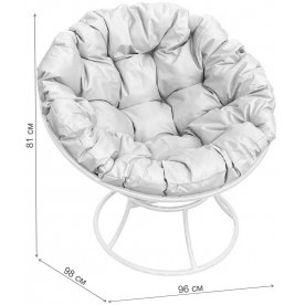 Металлическое кресло Папасан
