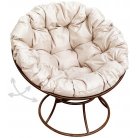 Металлическое кресло Папасан