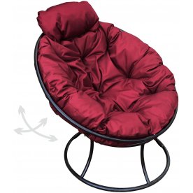 Металлическое кресло Папасан мини