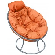 серый / оранжевый