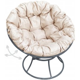 Металлическое кресло Папасан