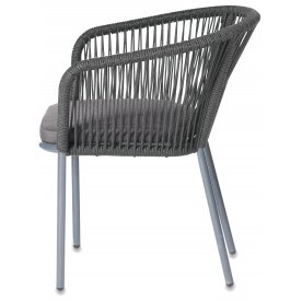 Металлическое кресло Hunde