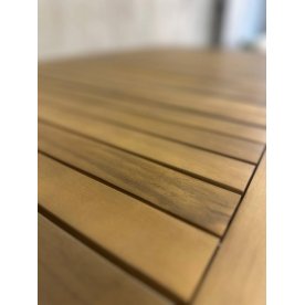 Стол деревянный обеденный Eloise песочный