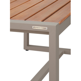 Металлический стол Санторини