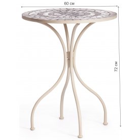 Металлический стол Romeo/Ромео мод. PL08-7451RV