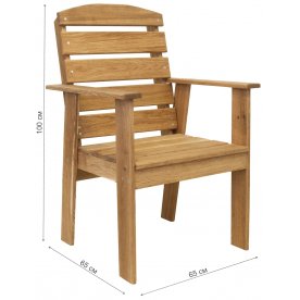 Деревянный стул Woodly MAK