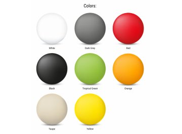 Кресло пластиковое Air XL оранжевый / оранжевый