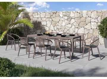 Кресло пластиковое Mambo тортора