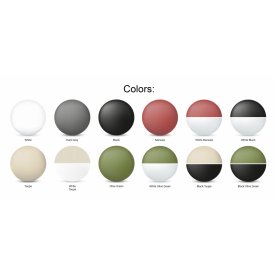 Кресло пластиковое Portofino черный / бежевый