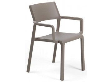 Кресло пластиковое Trill Armchair тортора