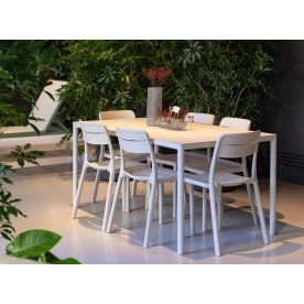 Стол обеденный ламинированный Piave 160х90 бежевый