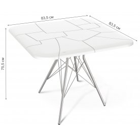 Пластиковый стол SHT-TU2-1/TT30 83/83