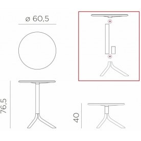 Пластиковый стол 003/4005816000