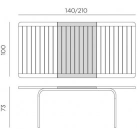 Пластиковый стол 003/4275202000