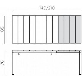 Пластиковый стол 003/4835910000