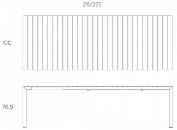 Пластиковый стол 003/4966844000