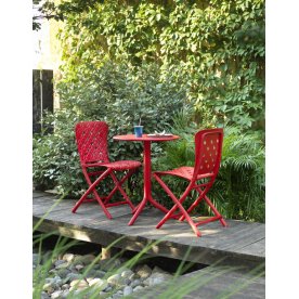 Стол пластиковый обеденный Spritz + Spritz Mini красный