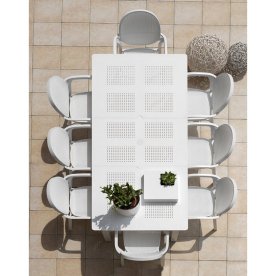 Стол пластиковый раздвижной Libeccio белый