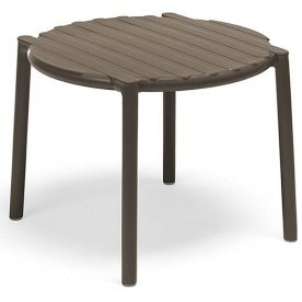 Столик пластиковый журнальный Doga табак