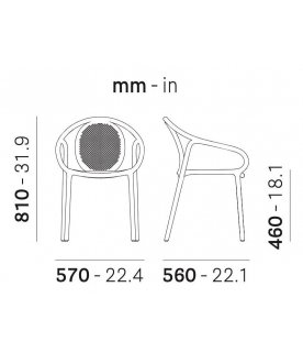 Пластиковый стул 015/3735VE