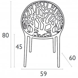 Пластиковый стул 234/052-0340