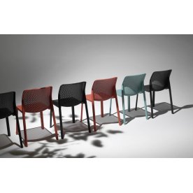 Стул пластиковый Bit коралловый