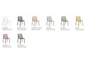 Стул пластиковый Doga Bistrot