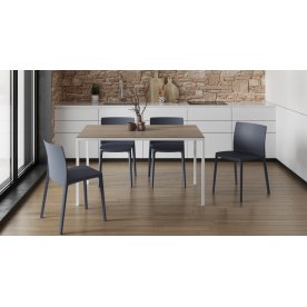 Стул пластиковый Evo-S антрацит