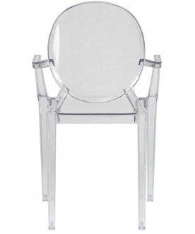 Пластиковый стул 801-LMZL Louis Ghost