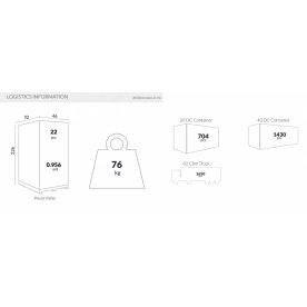 Стул пластиковый Maya серебристый / серебристый