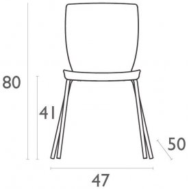 Пластиковый стул Mio