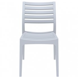 Стул пластиковый Ares серебристый