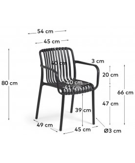 Пластиковый стул Isabellini