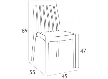 Стул пластиковый Soho