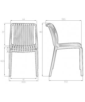 Пластиковый стул Walter