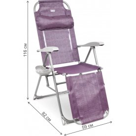 Шезлонг КШ3