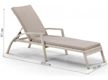 Шезлонг A30C2-W85