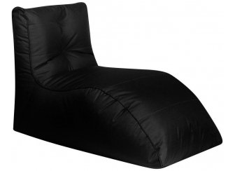 Шезлонг черный