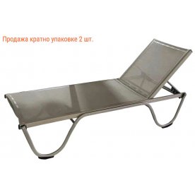 Шезлонг-лежак металлический Ankara SM-02 / 5102