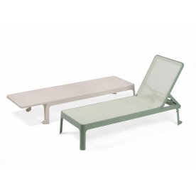 Шезлонг-лежак пластиковый Plano мятный