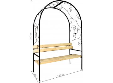 Скамейка Арка