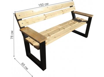 Скамейка Модерн 60 1,5 м