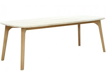 Стол каменный обеденный Mali 225 натуральный